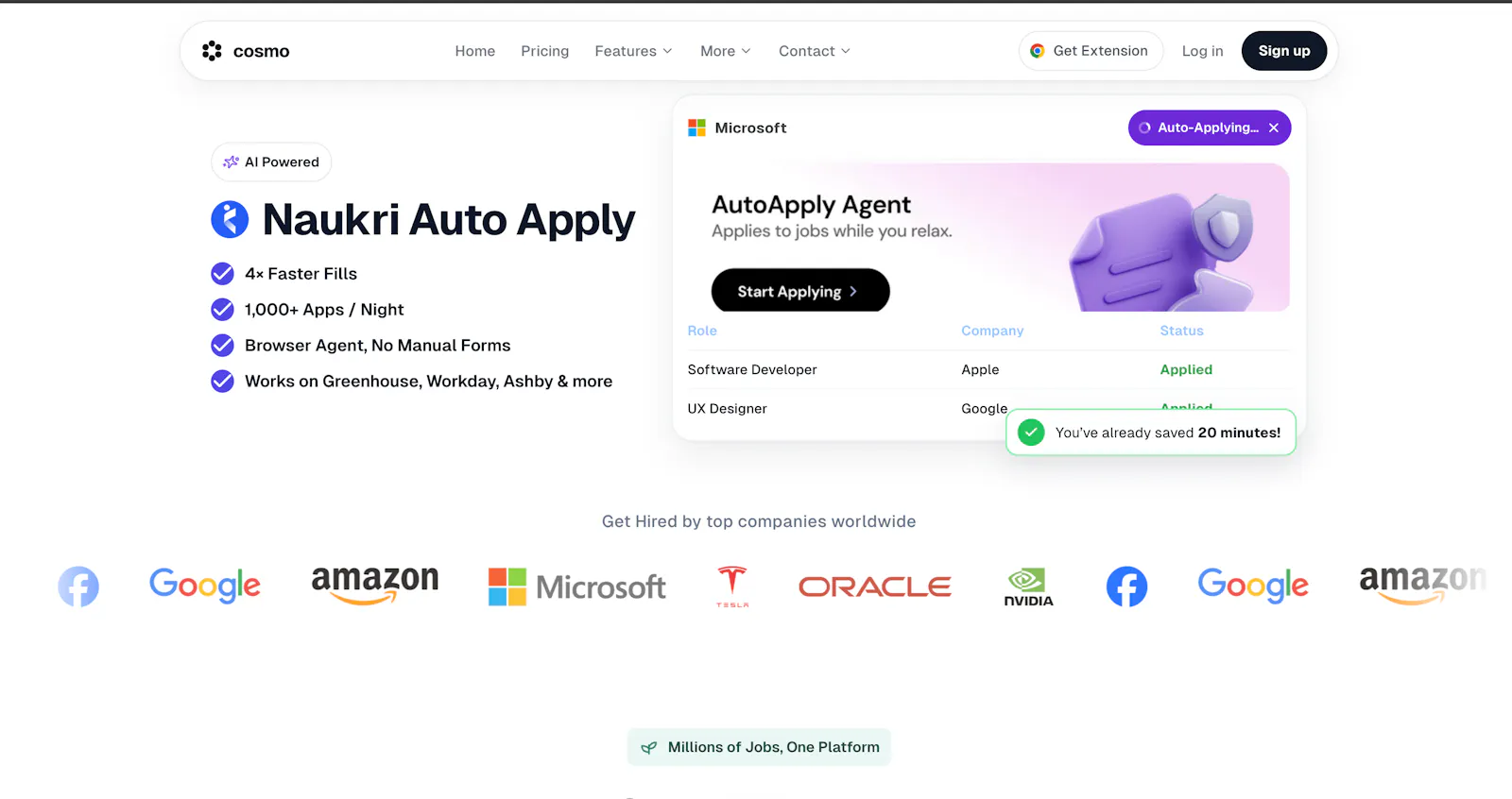Cosmo Job Assistant screenshot 1