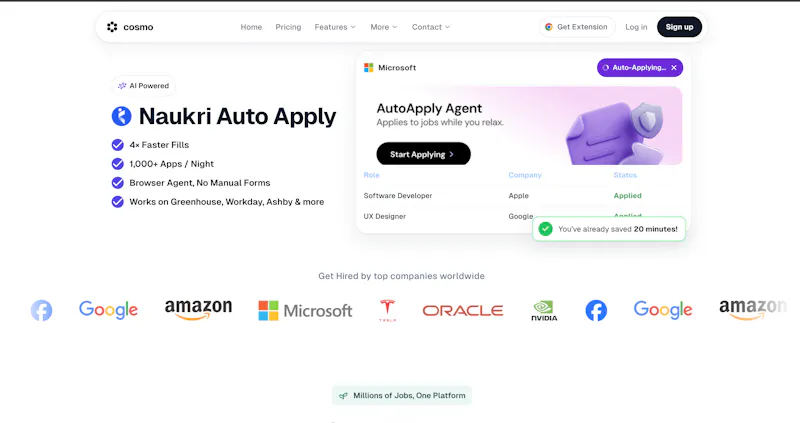Cosmo Job Assistant screenshot 1