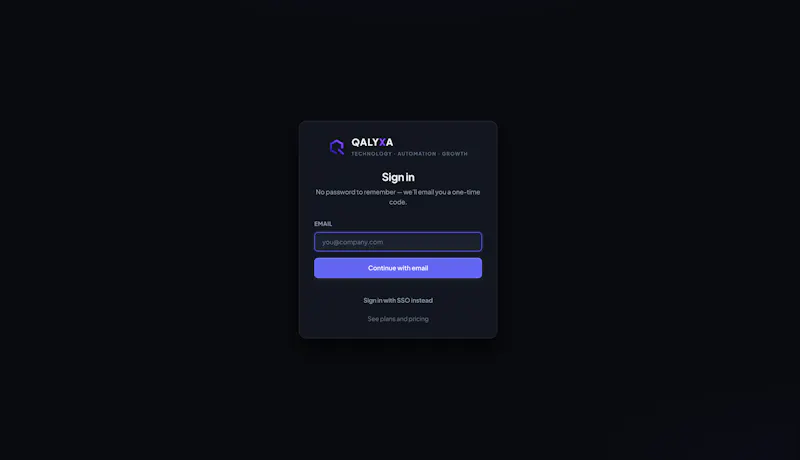 Qalyxa screenshot 2