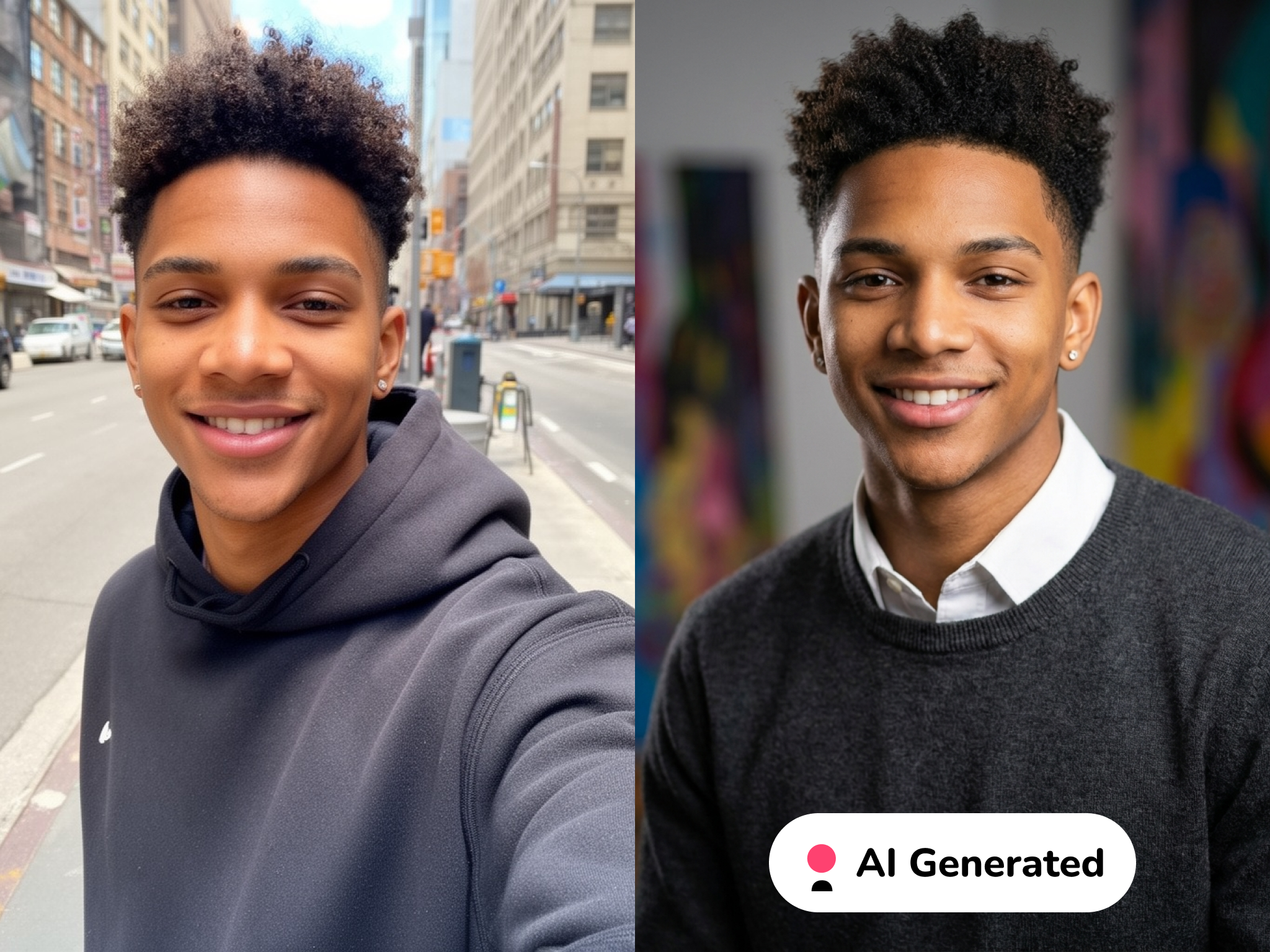 Vibe Headshots - Screenshot 4 showing product features and functionality