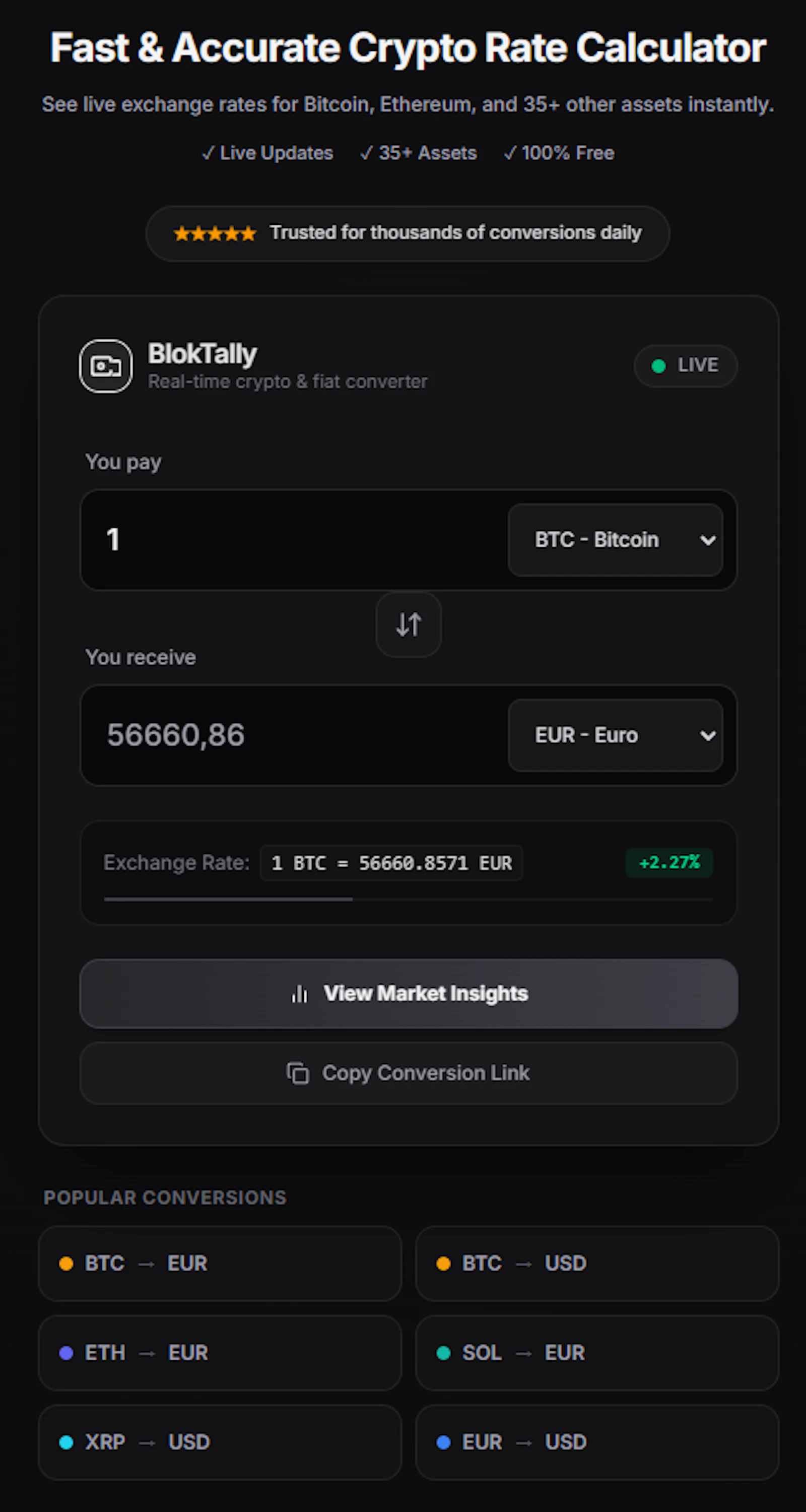 BlokTally screenshot 1