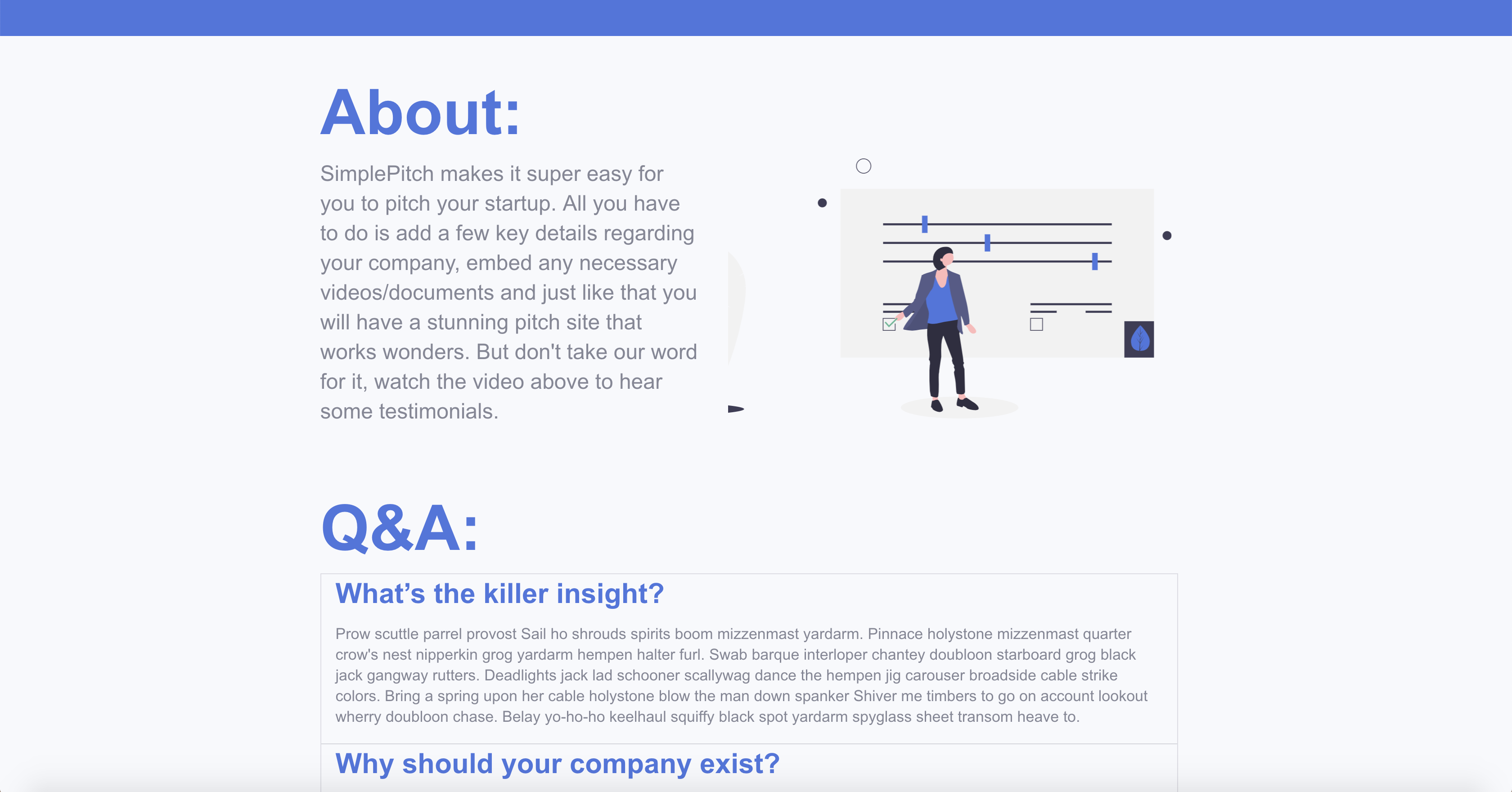 SimplePitch gallery image