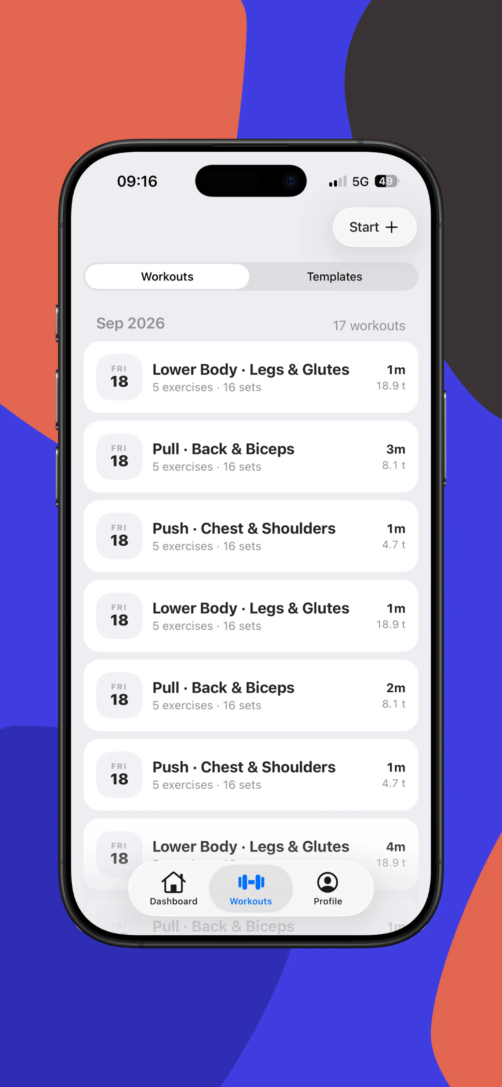 Gymtrack screenshot 9