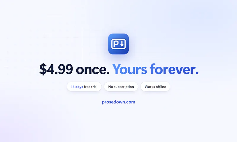 A Markdown editor without the bloat screenshot 5