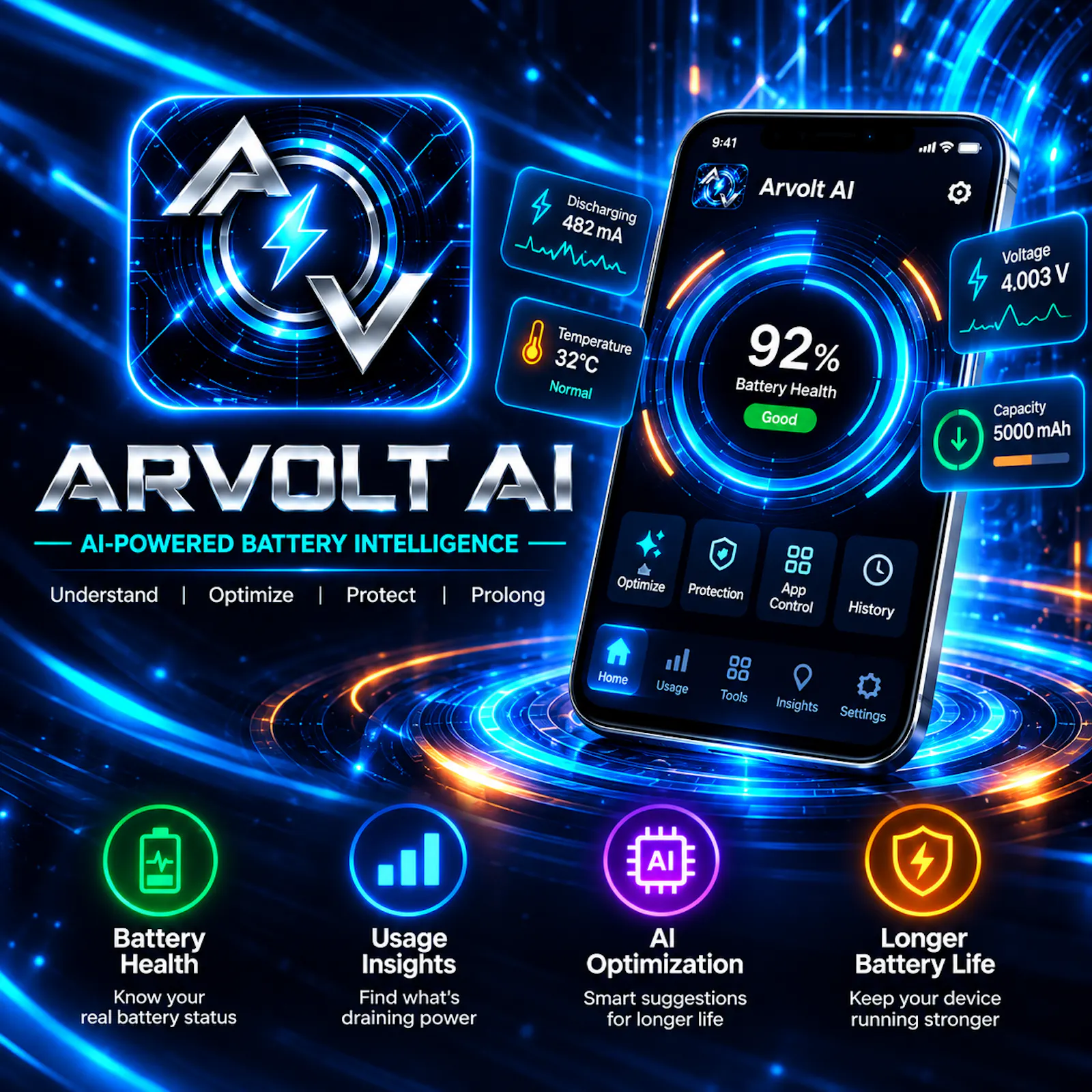 Arvolt AI – AI-Powered Battery App screenshot 2