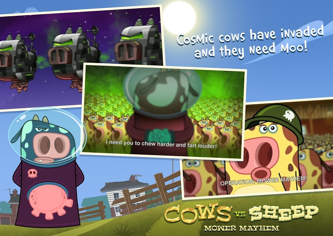 Cows Vs Sheep: Mower Mayhem gallery image