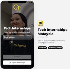 Tech Internships Malaysia gallery image