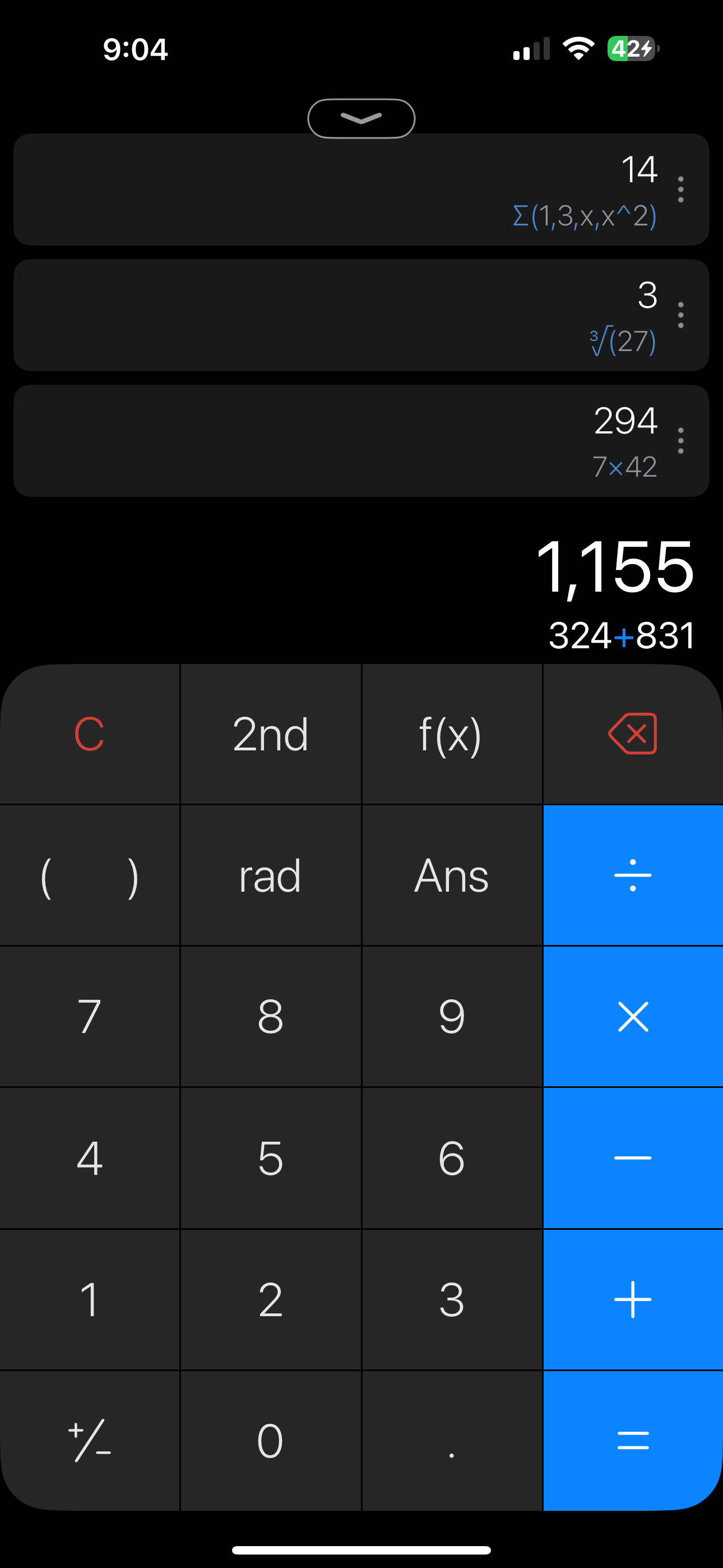 Média Calculatrice ICACC et solveur mathématique 5