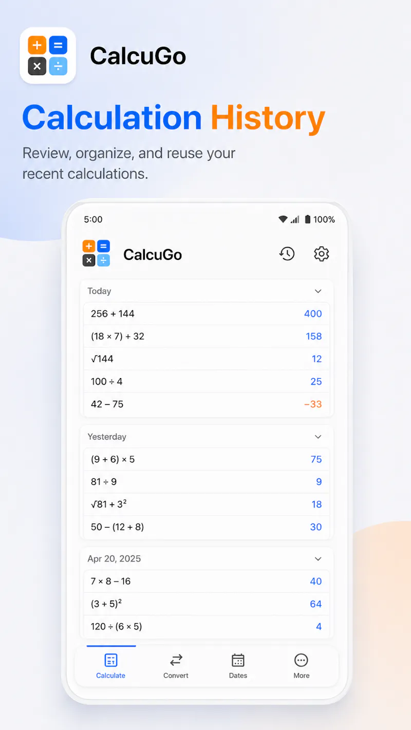 CalcuGo screenshot 15