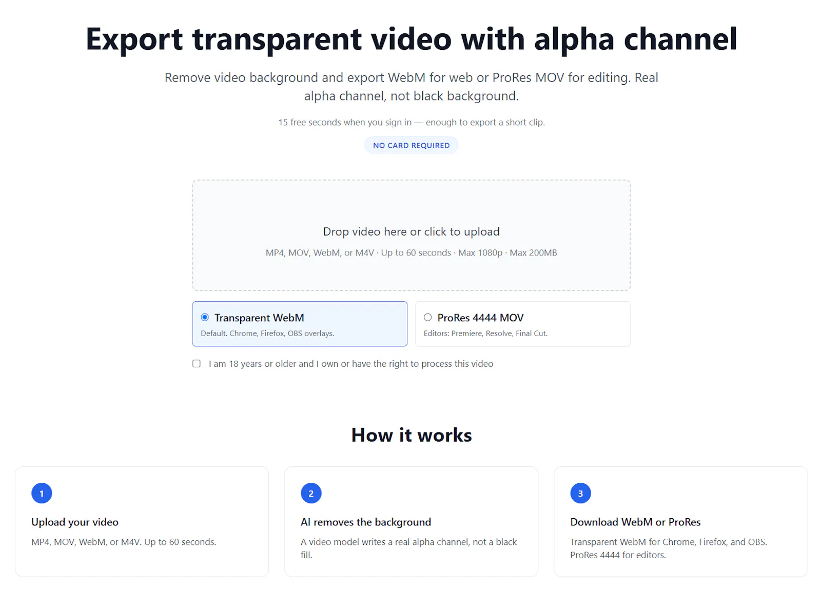 ExportAlpha screenshot 1