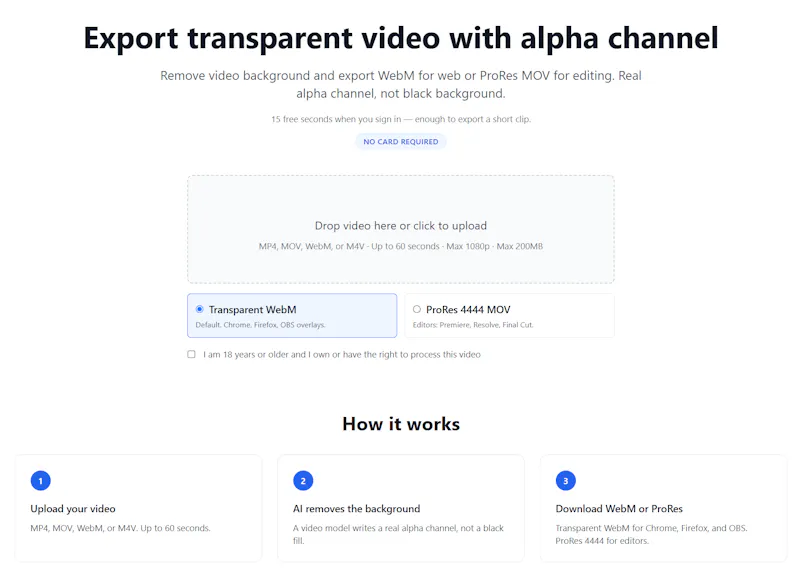 ExportAlpha screenshot 1