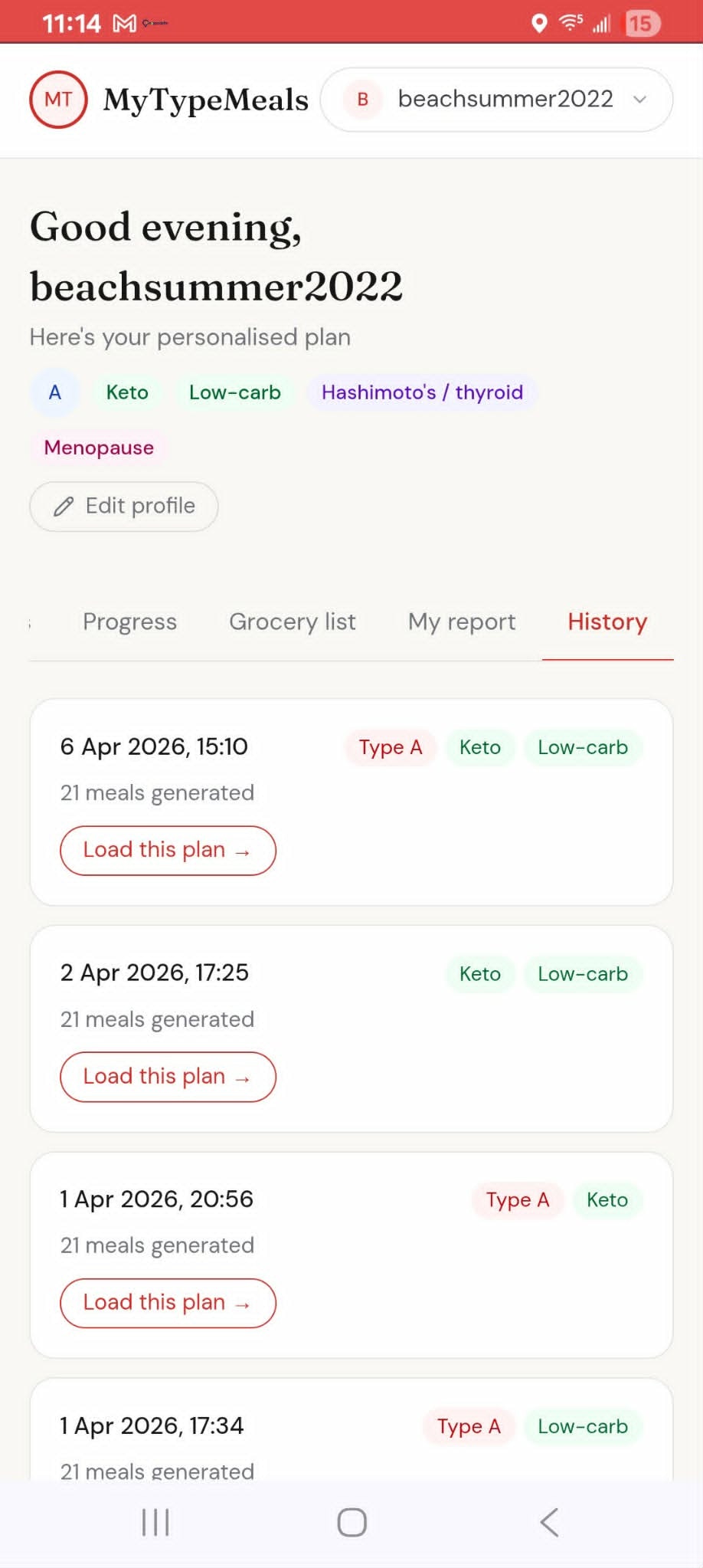 MyTypeMeals gallery image