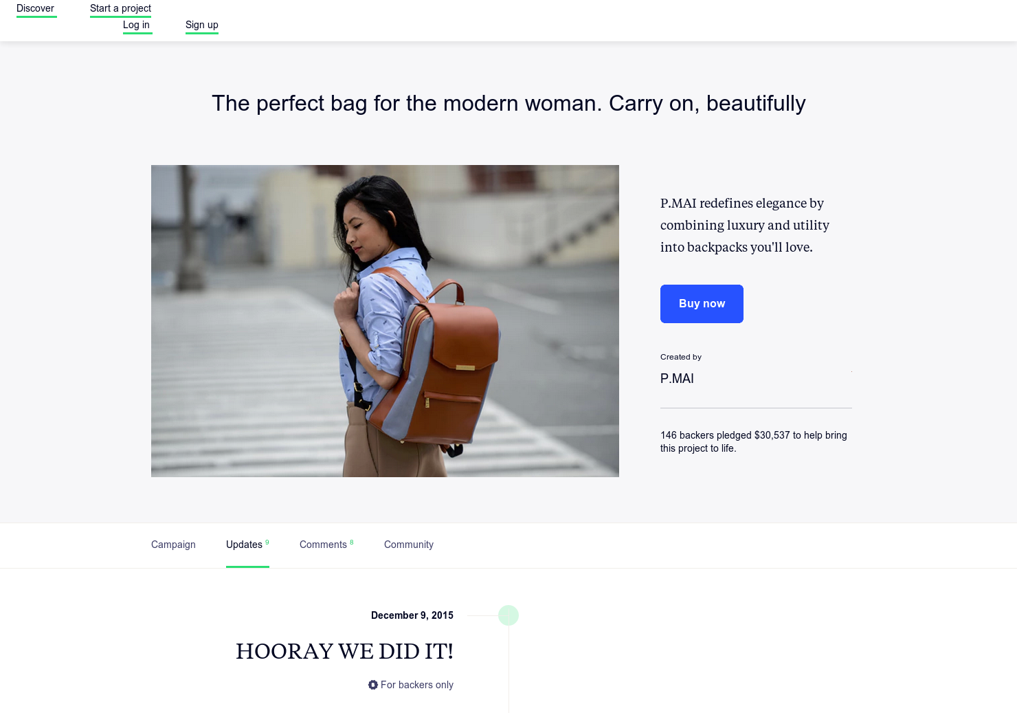 P. Mai Backpack Jobs & Careers Product Hunt