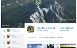 Mountain Rush Game / Real-Virtual Running Race by Trailburning® media 2