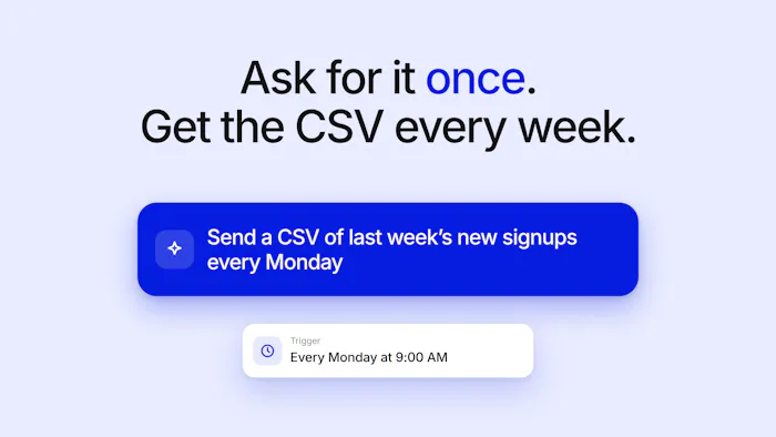 Basedash Scheduled CSV Exports产品图