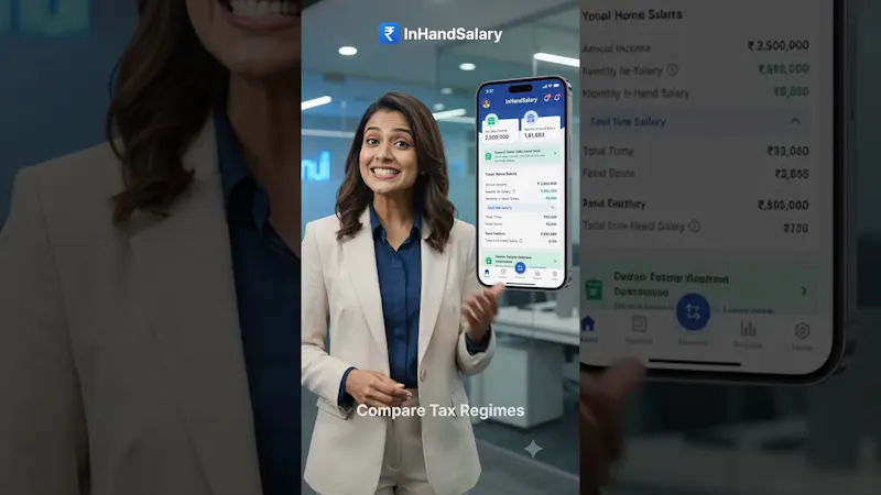 InHandSalary – Salary & Tax Calculato screenshot 1 (video preview)