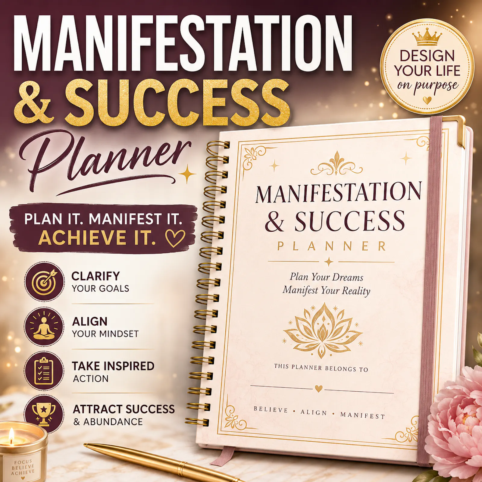 Manifestation & Success Planner  screenshot 2
