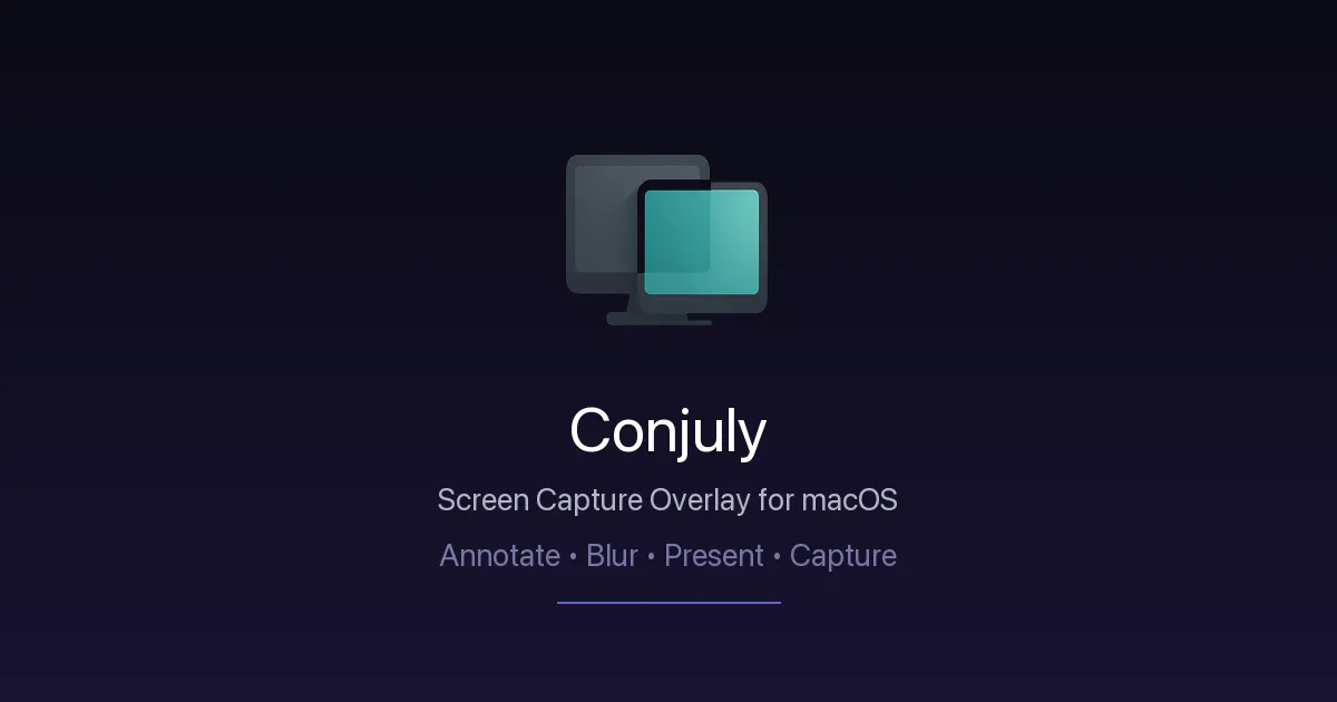 Conjuly 제품 배너
