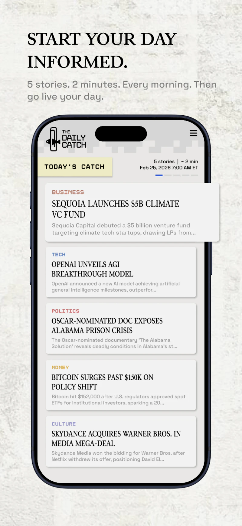 The Daily Catch screenshot 2