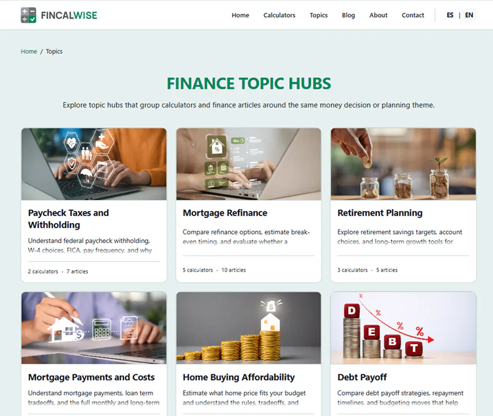 FinCalWise gallery image