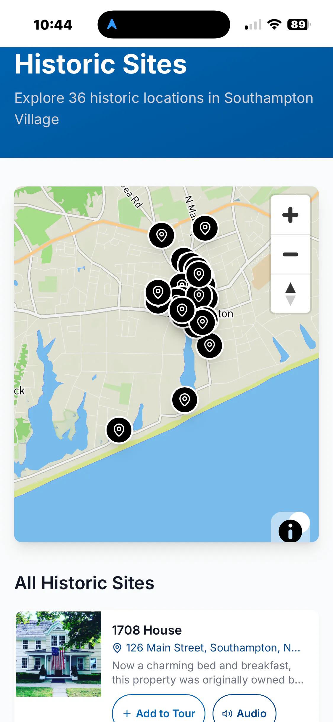 Branded GPS walking tour apps screenshot 6