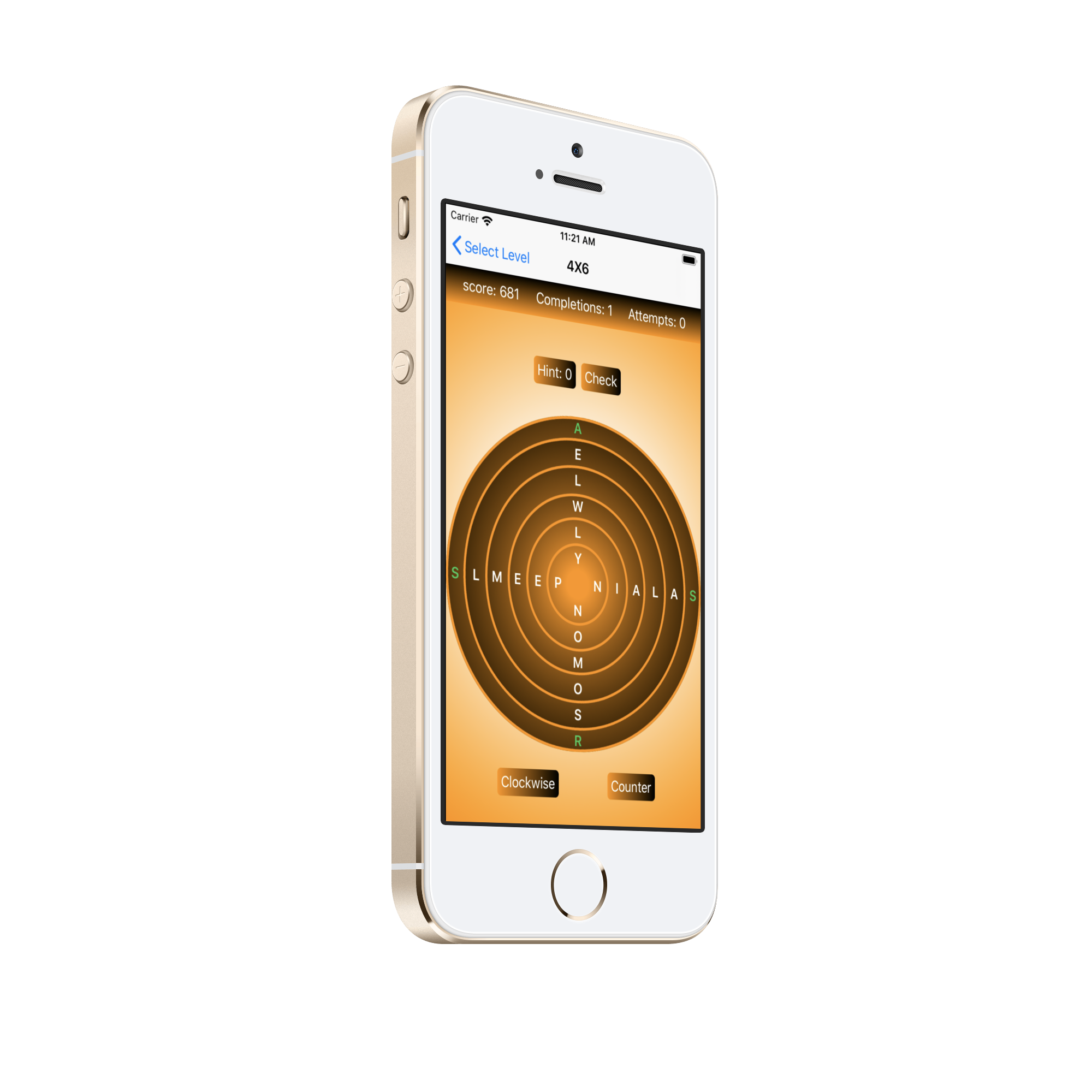 Dials: Word Edition IOS App Landing Page gallery image