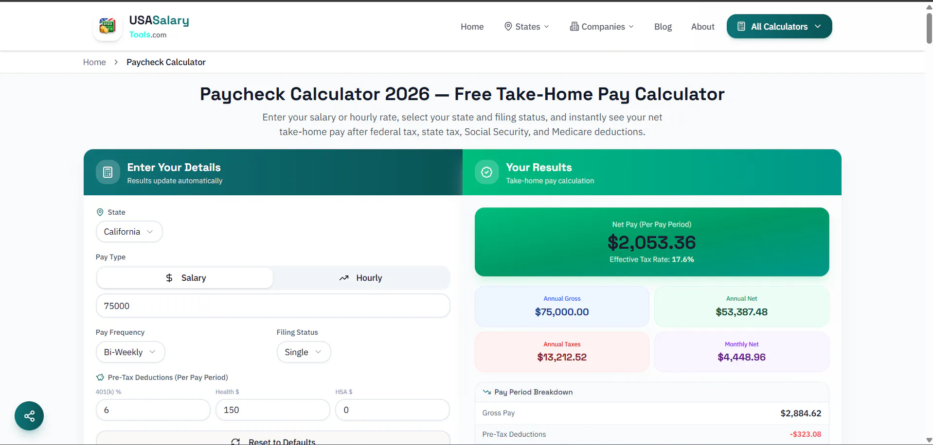Salary Calculator  gallery image