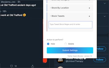 Twitter Timeline Filter gallery image