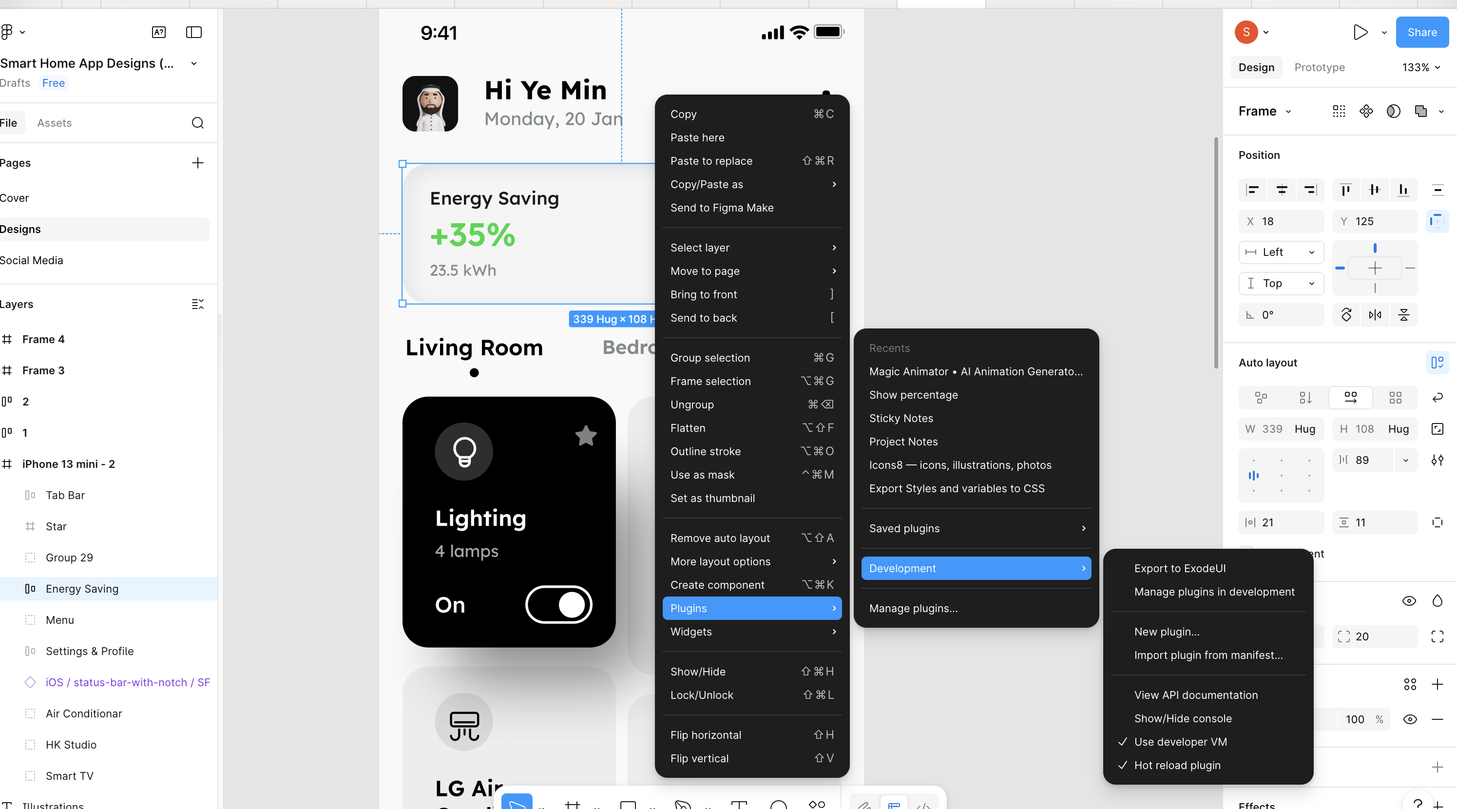 ExodeUI: Figma to Interactive - Screenshot 2 showing product features and functionality