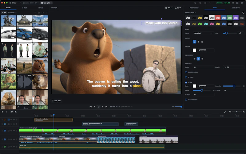 Iris Studio screenshot 5