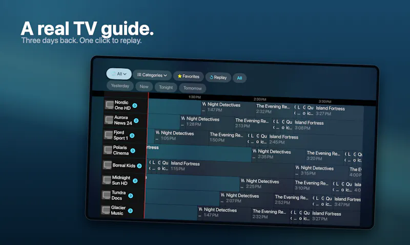 NorthIPTV - The Best IPTV Player. Period screenshot 3