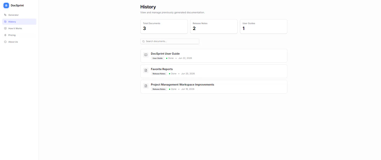DocSprint screenshot 7
