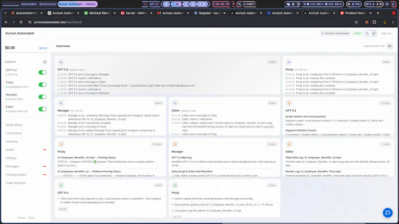 Acrium Automated screenshot 2