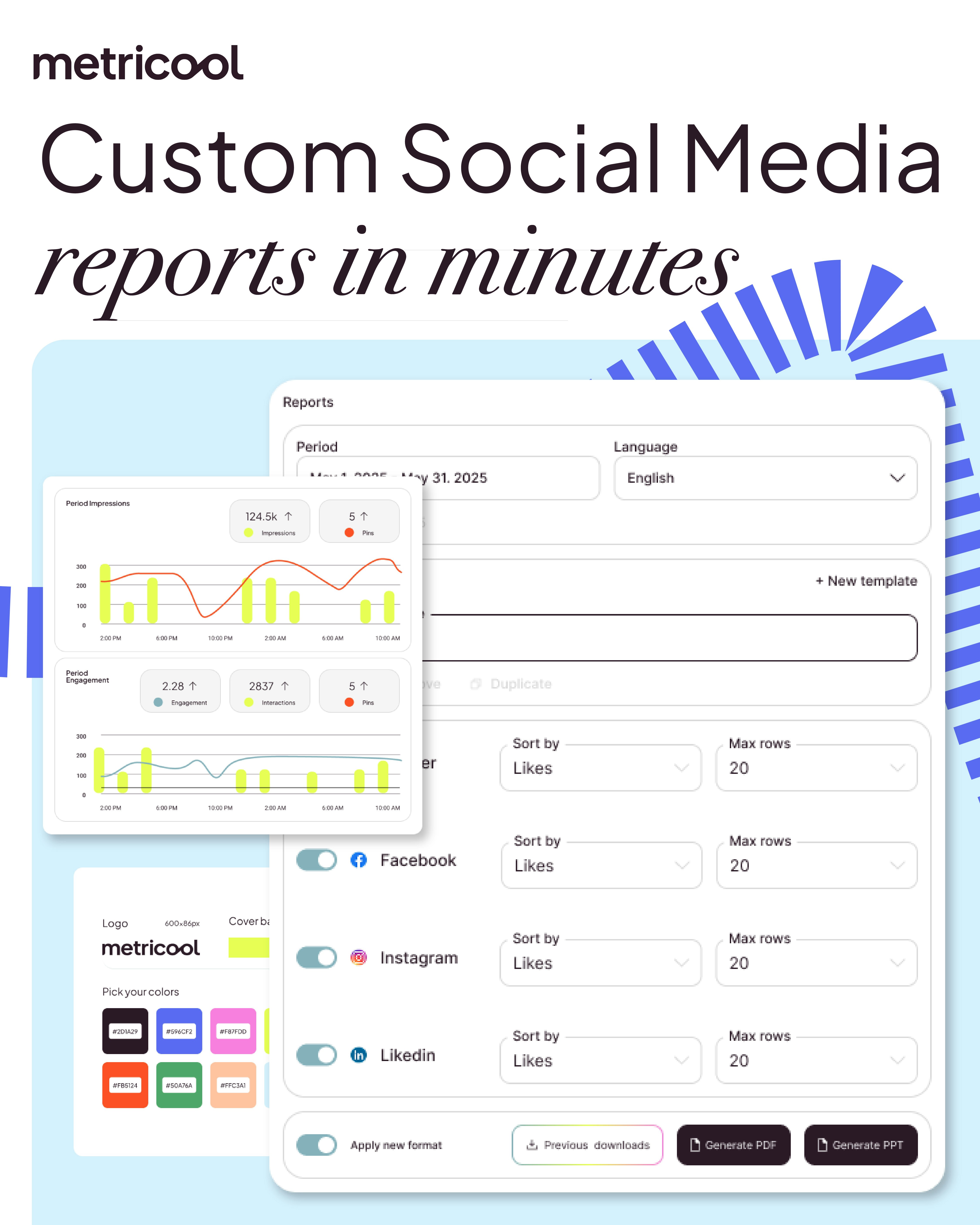 Metricool gallery image