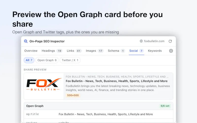 On-Page SEO Inspector screenshot 4