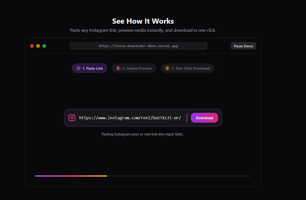 Instagram Downloader & Post Stats Viewer gallery image