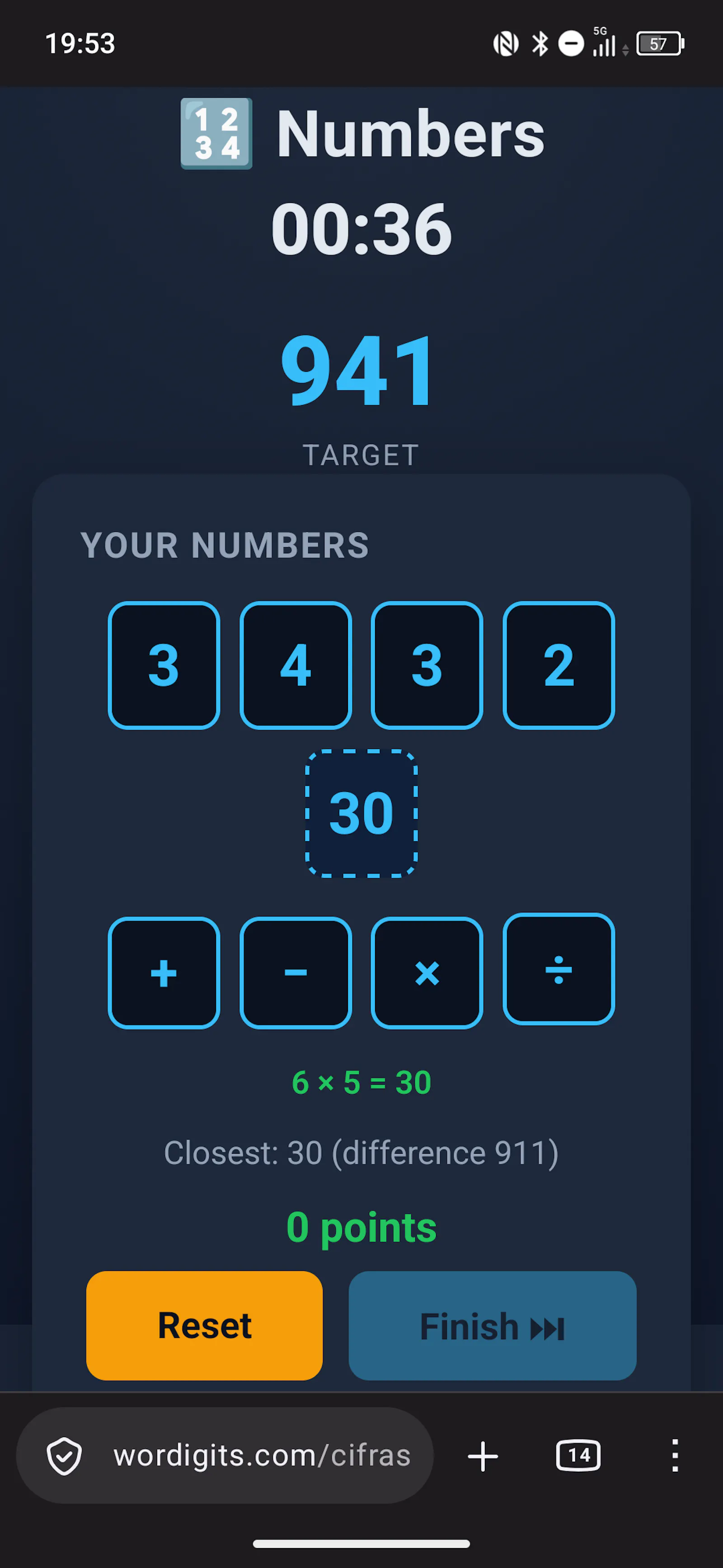 Wordigits screenshot 2