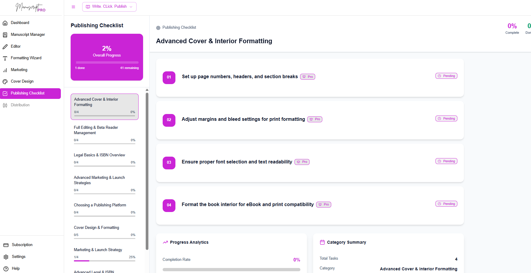 ManuscriptHQ - Screenshot 5 preview