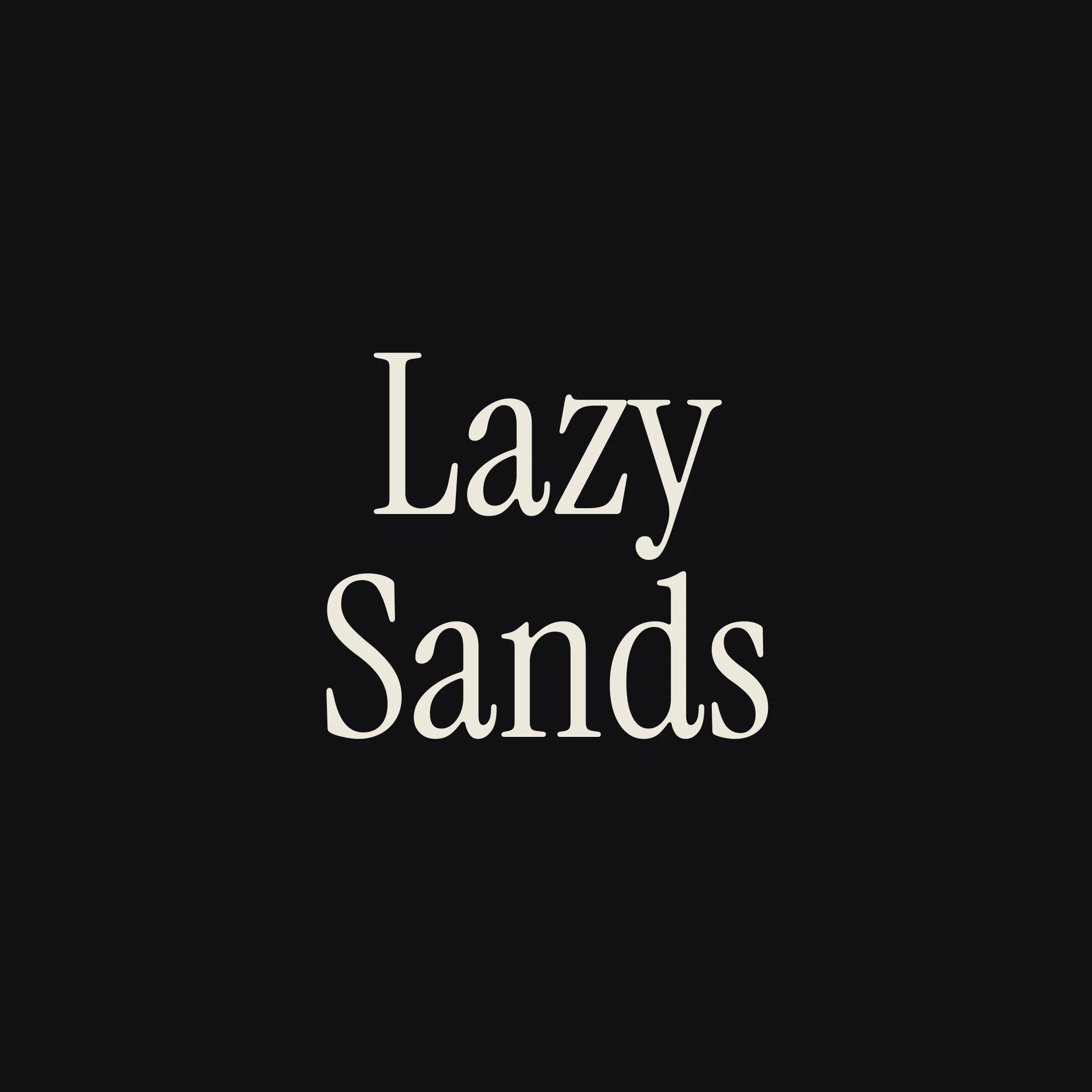Lazy Sands