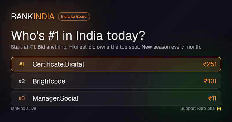 RankIndia screenshot 3