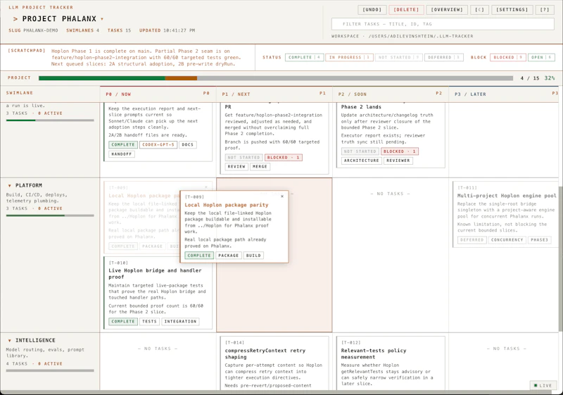 LLM Tracker screenshot 2