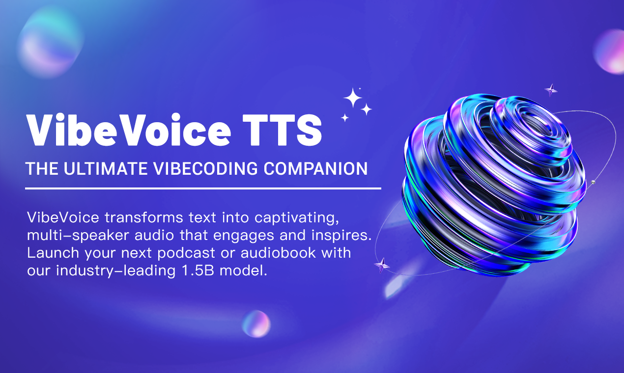 Vibevoice ai - Trasforma il testo in audio naturale e multi-altoparlante all'istante media 2