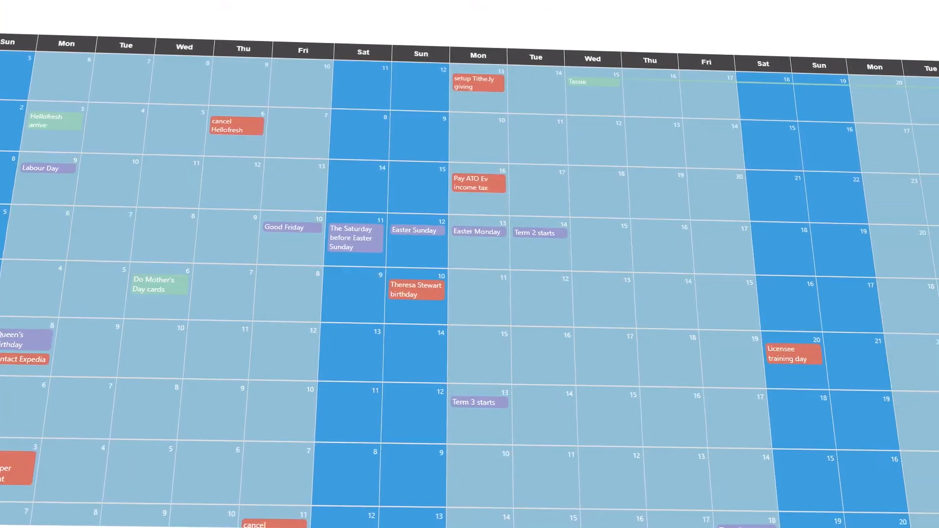 Year Glance gallery image