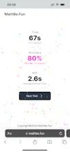 MathBe.Fun - Mental Math Practice Online gallery image
