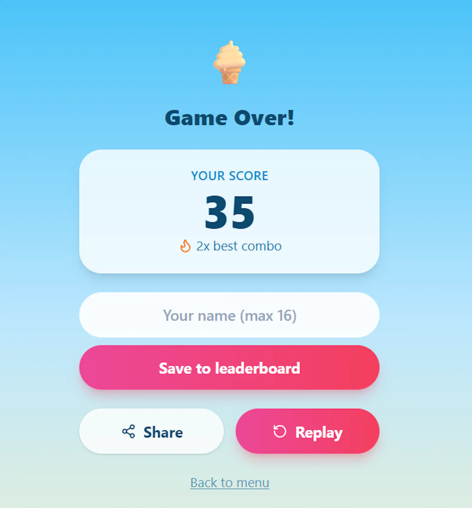 Popsicle Catch – Summer Arcade 2026 screenshot 2