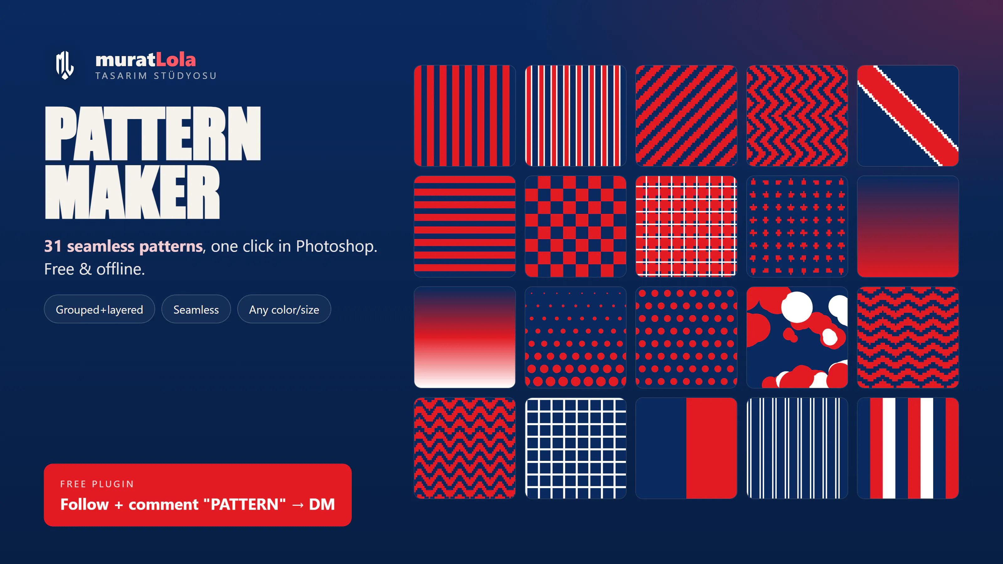 Pattern Maker for Photoshop gallery image