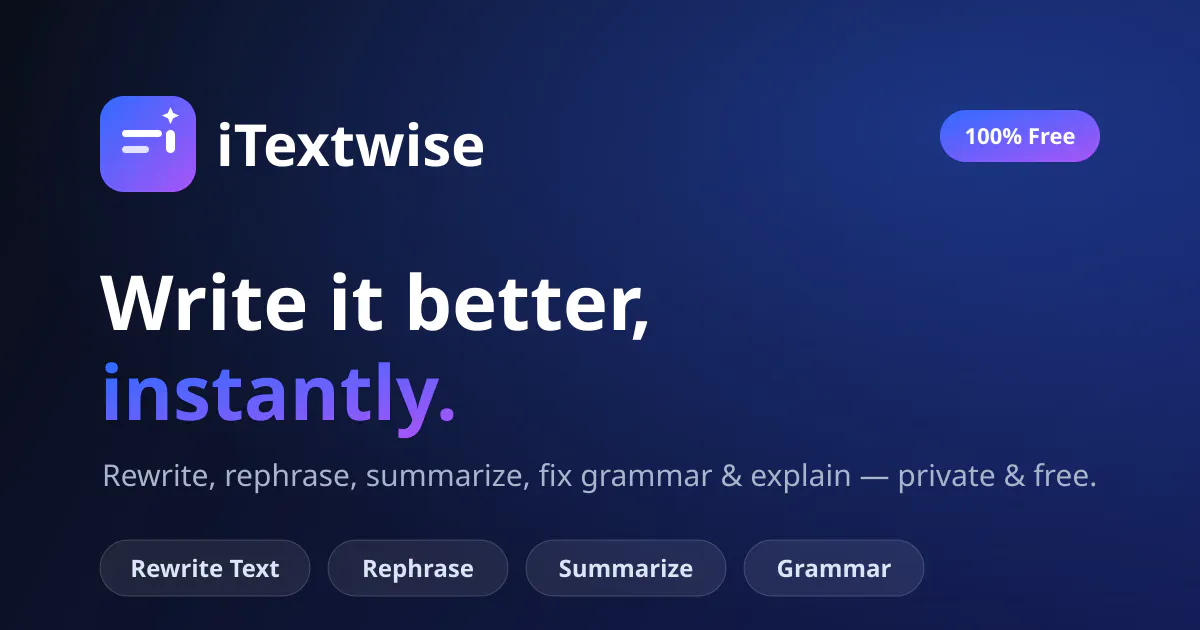 iTextwise gallery image