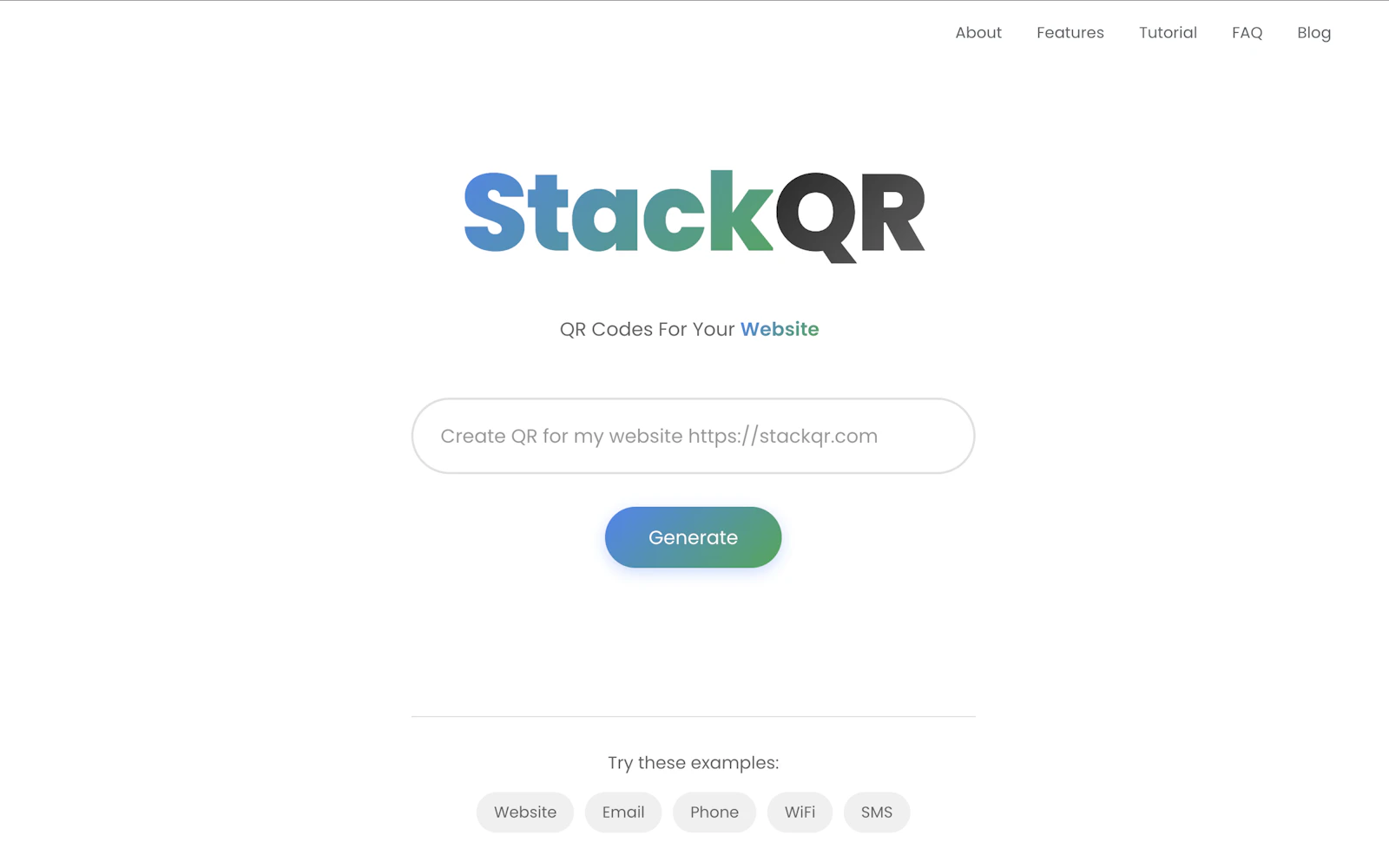 StackQR screenshot 2