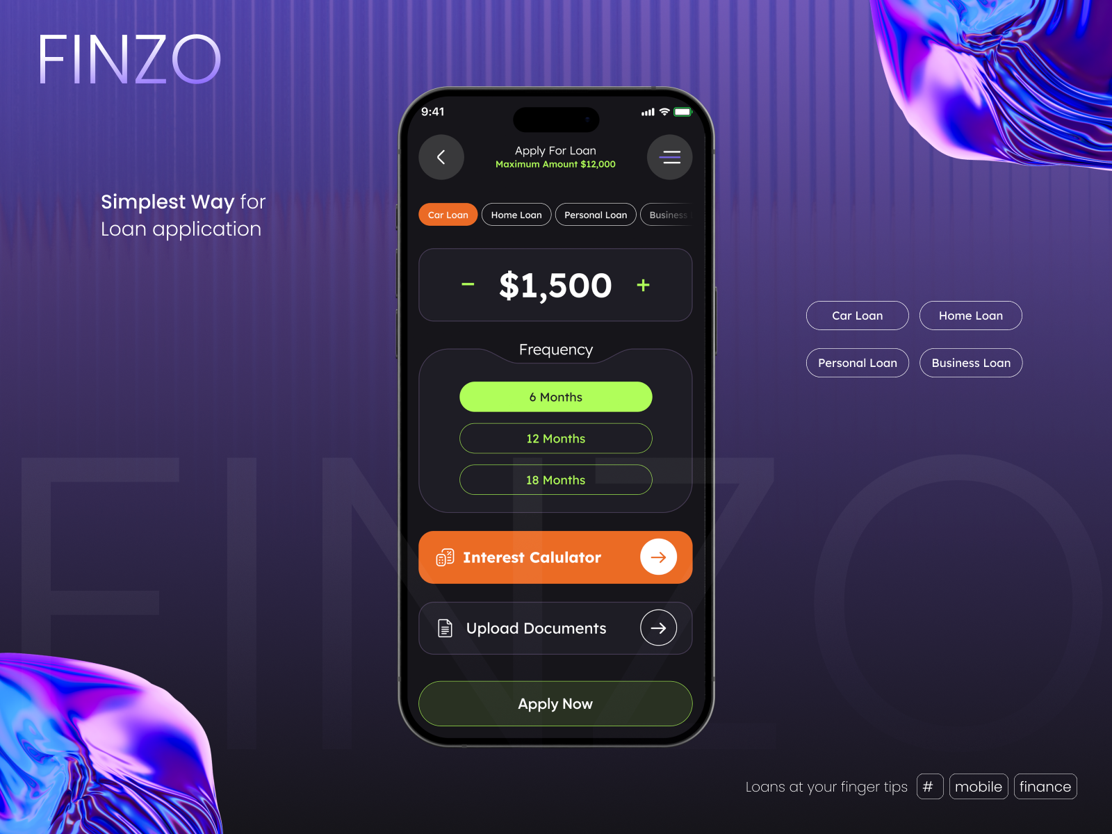 Finzo Loan Management App. media 2