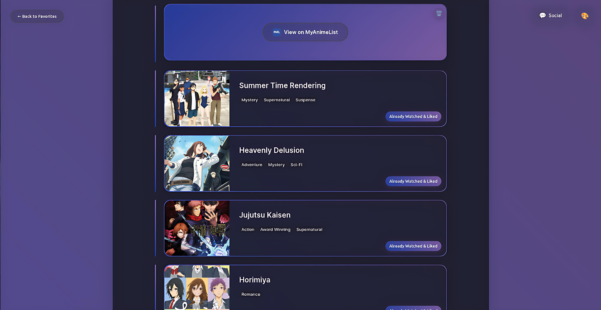 BERT Anime Recommender gallery image